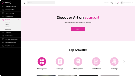 Exhibit your Art on scan.art